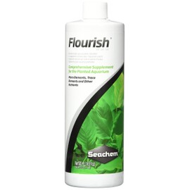 Seachem 19236 Flourish Supplement for Planted Aquarium, 16.9 fl. oz./500ml