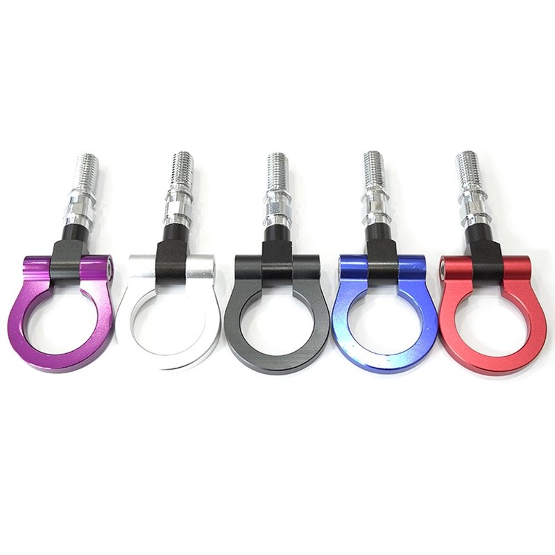 Aluminum Tow Hook for Dress Up! Many Colors (Red)