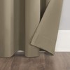 Sun Zero Soho Blackout Energy Efficient Grommet Curtain Single Panel,