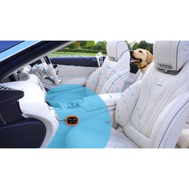 UltraCrab Indoor Pet Barrier for Dogs,Wireless Indoor Electric Fence,Pet Gate, Keeps Areas Off Limits,Dog Fence Waterproof/Rechargeable Training Collar (2 Dogs System)