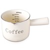 Maxdot 1 Pack Espresso Shot Cups,Ceramic Expresso Measuring Cup with