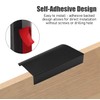 Qjaiune 12 Pack Self Adhesive Drawer Pulls, 3.15" Back Mount