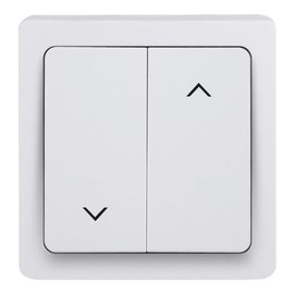 Debflex 746805 Standard Extra Flat Electric Wall Switch for Two-Way/Wireless/Wall Socket/Blok-Inter/Roller Blind White 33