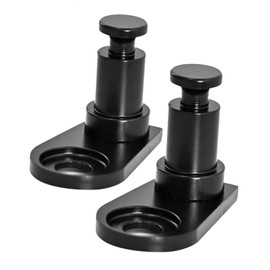 2 x Bicycle Trailer Coupling, Universal Coupling for Kid/Kid Plus from 2016, Adapter Bicycle Trailer, Black