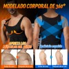 Camiseta 2pzs Para Corregir Postura Hombre Fajas Cinturillas -}