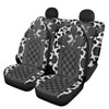 Howilath Cow Print 4 Pieces Car Seat Covers Full Set