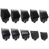 LO MERECES Updated 10Pcs Hair Clipper Guards Cutting Combs for