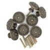 LXZ 8 PCs Vintage Antique Bronze Knob Handles - Drawer
