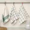 sourcing map 6 Pcs Tea Towel Clips with Cotton Loop