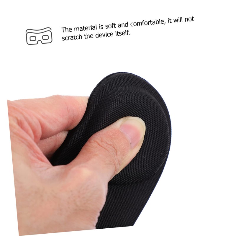 Mikinona Scratch Lens Cover for VR Dustproof Black Durable Memory