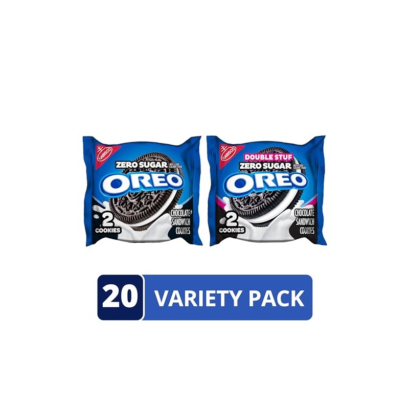OREO Zero Sugar and OREO Double Stuf Zero Sugar Chocolate