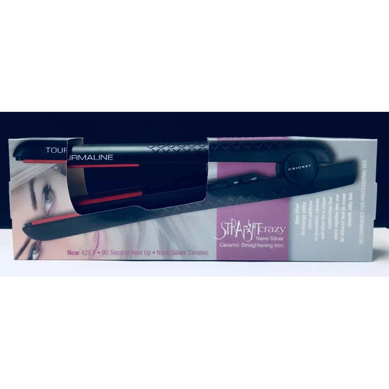 Cricket Straight Crazy Nano Silver Ceramic Straightening Iron MODEL# LN-50T