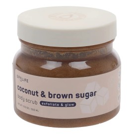 Spa Life | Coconut And Brown Sugar Body Scrub (500ml)