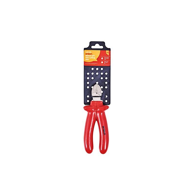 Amtech B0625 8" (200mm) Side Cutting Plier with Slip Guard