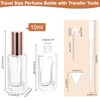 Beomeen 10ML Perfume Travel Refillable Spray Bottles 5Pcs Set, Mini