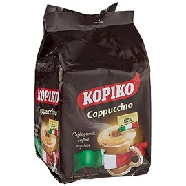 Kopiko Kopiccino with Choco Granule - Instant Cappuccino flavor coffee (10 sachets)