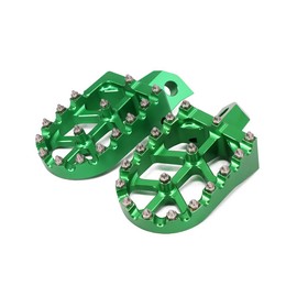 AnXin Footpegs Footrest Foot Pegs For KDX200 1995-2005 KDX200R 1997-2001 KDX220R 2002-2005 KDX250 1991-1994 KX125 KX250 1988-1996 KX500 1988-2004 Motorcycle