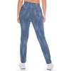 Kendindza Ladies’ Thermal Leggings, Jeans-Look Lined with Inner Fleece, Basic