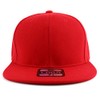 Trendy Apparel Shop Big Size Oversized Flat Bill Baseball Fitted