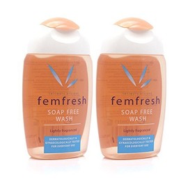 2X Femfresh Daily Intimate Hygiene Wash Soap Free 150ml Lightly Fragranced
