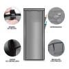 EGTMA Closet Para Zapatos Reforzado Grande 162cm Con Telas
