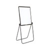 Staples Whiteboard/Flip Chart Easel, Black Frame