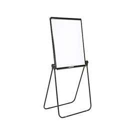 Staples Whiteboard/Flip Chart Easel, Black Frame