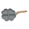 Egg Frying Pan Nonstick Heart Shaped 4 Cup Uniform Heating
