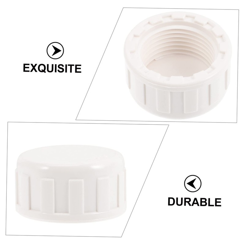 CAXUSD 10pcs PVC Fitting Saver Sprinkler Cap Inner Thread Plug