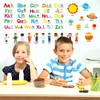 Alphabet Wall Decals for Kids Room ABC Letter Classroom Educational