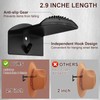 Dntorx 2.9 Inch Hat Hooks for Wall, 8 Pack Cowboy