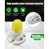 HUQUZN HVAC Control Neo-Wedge Bulb with White Socket Fit for