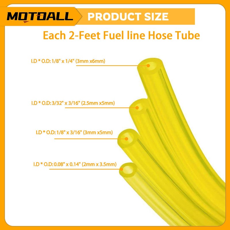 MOTOALL 11 PCS Carburetor Adjustment Tool Carb Adjusting Kit with
