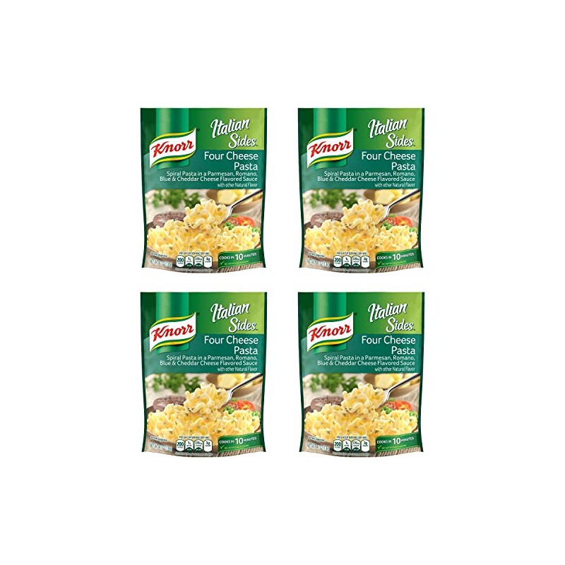 Knorr Side Dish, Four Cheese Pasta, 4.1 Oz (Pack of
