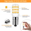 Megereet E12 LED Bulbs Salt Lamp Light Bulb Replacement for