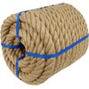 1 Inch Natural Jute Rope, 100 Feet Thick Hemp Rope,
