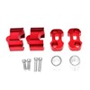 VOANZO 2PCS Motorcycle Handlebar Risers 22mm Universal Motorcycle Handle Bar