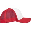 Flexfit Standard Retro, red/wht/red, One Size