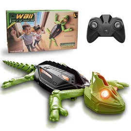 Zingelo RC Wall Climbing Toy Car – Rechargeable Dual Mode Gecko & Bug for Kids Gift:_cockroach