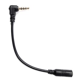 Mavis Laven TRS to TRRS Adater Cable, Micropohne Audio Adapter 3.5 mm Headphone Adapter Connector TRS to TRRS Converter Cable