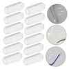 PACKOVE 200pcs Headband End Caps Durable Rubber Plugs for Hair