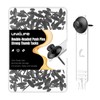 Uniclife 60 Pcs Push Pins for Wall, Double Headed Thumb