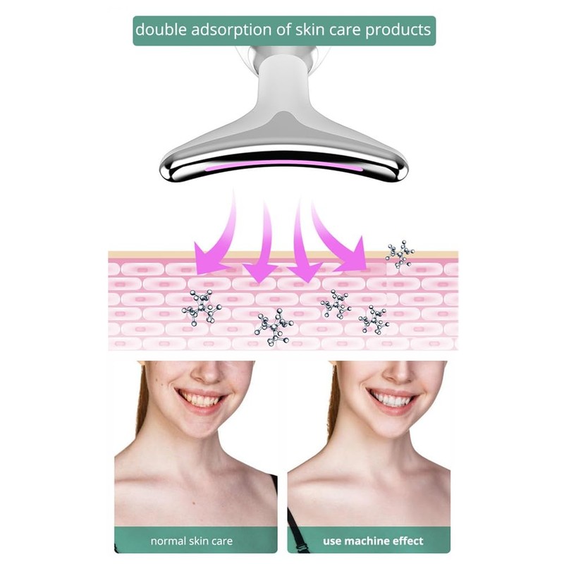 Byttlerom Thermal Neck Lifting and Tighten Massager Electric Microcurrent Wrinkle