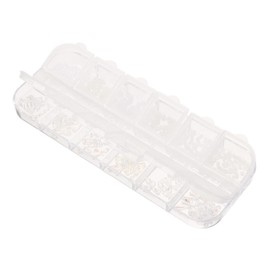 OHPHCALL Glamorous Nail Charms Set Acrylic Nails Gems Pearl Studs Butterfly Charms for