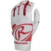 Rawlings BR51BY-S-90 Baseball Batting Gloves, Scarlet, Large