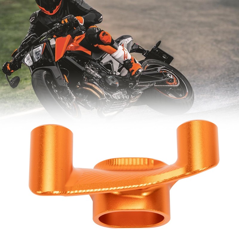 AUROLYNNE Exhaust Hanger Silencer Holder Orange for Pipe 790 Duke