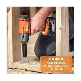 18V Cordless 1/2 in. Impact Wrench KIT with 4.0 AH Battery and Charger