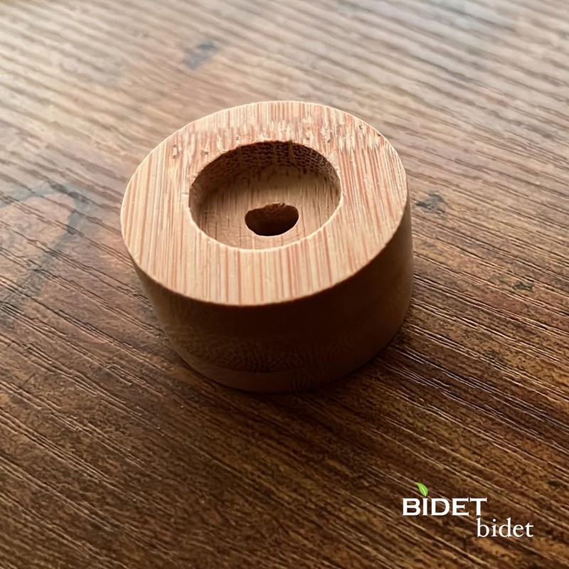 BIDET bidet Alternative Detachable Knob (Real Wood). Only Compatible with
