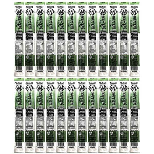 Western's Smokehouse Simply Good Garlic & Herb Pack of 24