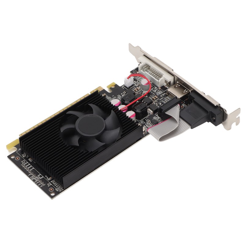 Graphics Card 589MHz Core Frequency 512MB GDDR3 Heat Dissipation VGA